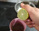 A picture of step 3 of Lemon tea.