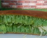 Foto langkah ke 10 dari resep Martabak pandan topping keju.
