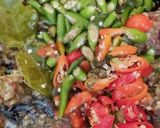 Foto langkah ke 5 dari resep Cumi goreng cabe rawit.