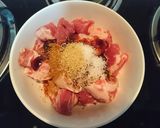 Hình bước làm 1 của món Sườn kho ngũ vị