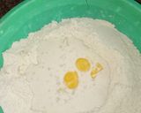 A picture of step 1 of Richdough soft mandazi #Author marathon.