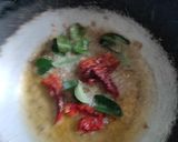 A picture of step 4 of Panchmel dal.