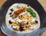 A picture of step 5 of Baked Potato Raita.