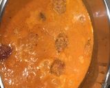 Foto del paso 7 de la receta: Albóndigas de angus con salsa de avellanas, setas y pimiento choricero