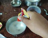 A picture of step 1 of Ranch vegetable idli chili.