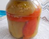 Olajos paprika télire recept fázis 5 fotója