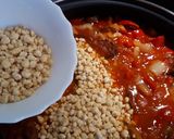 Tarhonyás lecsó recept fázis 2 fotója