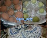 Foto langkah ke 5 dari resep Bakpao Mini Rasa Kacang Hijau dan Cokelat Kacang.