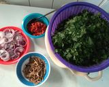 A picture of step 2 of Vegetable yam (ji akwukwo nri).