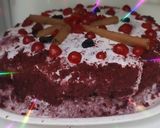 A picture of step 5 of #cook pad India#Velvet Sponge Beetroot Ragi Red cake#.