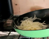 Foto del paso 2 de la receta: Guarnición de verduras salteadas con lomo de cerdo mechado 🔥