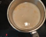 Une image de l'étape 3 de Pâtes au lait.