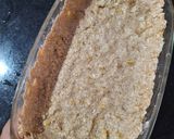 Foto del paso 2 de la receta: Torta de Manzana y Arándanos con Masa de Banana y Avena