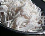 Hình bước làm 1 của món Mứt dừa