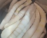 Hình bước làm 1 của món Măng sặt xào thịt bò