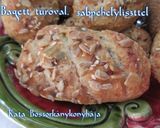 Bagett túróval, zabpehelyliszttel (Gluténmentes) recept fázis 4 fotója