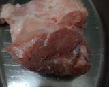Foto del paso 2 de la receta: Colita de cuadril de cerdo rellena con Roquefort en cerveza negr