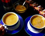 ক্যাপাচিনু কফি কোন মেশিন ছাড়াই দোকানের মতো☕☕ রেসিপির ধাপ 3 ছবি