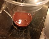 A picture of step 1 of Red velvet with coffee.