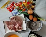 รูปขั้นตอนการทำที่ 2 ของ How to make yummy dishes 😊 "Katsudon Pork Cutlet Rice Bowl"