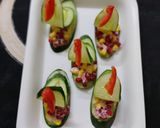 हैल्दी सलाद बोट (healthy salad boat recipe in Hindi) रेसिपी चरण 7 फोटो