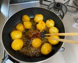 A picture of step 3 of Sweet Soy Sauce New Potato.