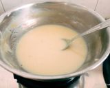 A picture of step 2 of Homemade condensed milk and delicious condensed milk dry fruit rabdi.