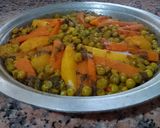 صورة لخطوة 1 من وصفة طجين خضار بدون للحوم الغداء