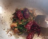A picture of step 3 of Poha chivda.
