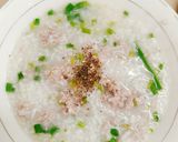 Hình bước làm 2 của món Cháo thịt bằm