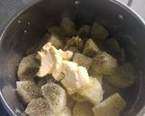 Foto del paso 6 de la receta: Pollo al horno; & puré con orégano
