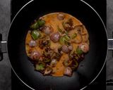 A picture of step 10 of Chilli Chicken.