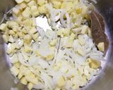Une image de l'étape 2 de Soupe de pommes de terre, carottes, radis meat et fan de navet.