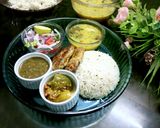 A picture of step 6 of Daal chawal.