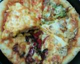 #16 Pizza Lezat Homemade (no ulen/no knead) langkah memasak 17 foto