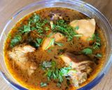 A picture of step 7 of Chicken curry.