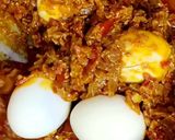 A picture of step 4 of Egg Biryani.