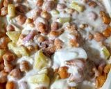 A picture of step 5 of Dahi Chana Chat.
