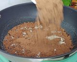 Gambar langkah 4 resipi Kek Batik 'Melting'/ Kek Batik Ganache Coklat.
