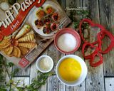 Foto langkah ke 1 dari resep Simple Hearts Puff.