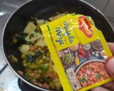 A picture of step 4 of SIMPLE and QUICK ALOO MATAR MASALA.