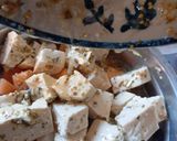 Foto del paso 2 de la receta: Ensalada vegana fresca de pepinos melón y tofu
