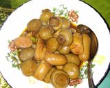 Foto langkah ke 5 dari resep Jamur Sosis Tumis.