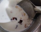 A picture of step 1 of Sago kheer.