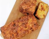 Une image de l'étape 5 de Cake chorizo bacon.