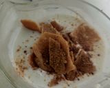 A picture of step 2 of Dahi papri chaat.