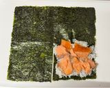 A picture of step 3 of Japanese Rice Sandwich (Onigirazu).