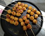Foto langkah ke 4 dari resep Bakso Bakar 🍢 Bumbu Kalasan.