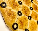 A picture of step 14 of Focaccia with stuffed chicken.