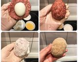 Hình bước làm 3 của món Thịt bọc trứng (Scotch egg)